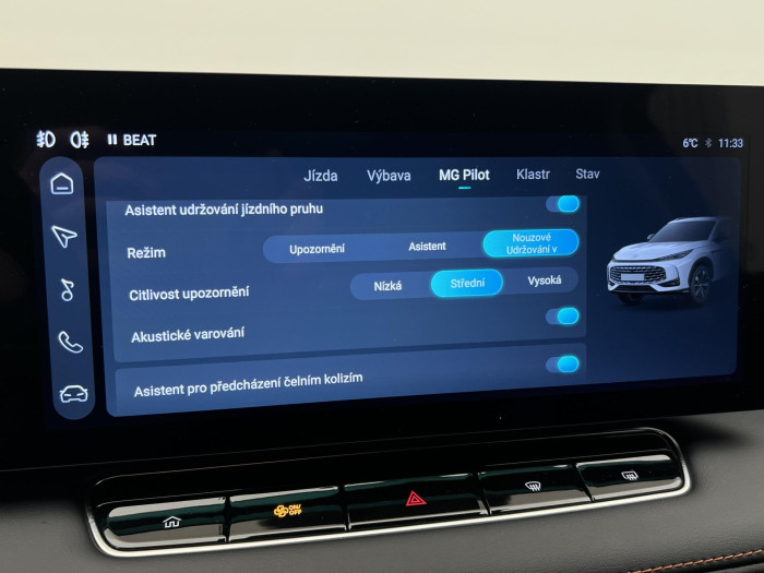 MG HS 1.5 TGI EMOTION 7DCT AUT CZ